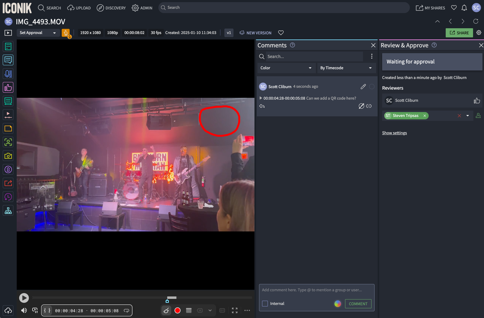 Iconik Screenshot