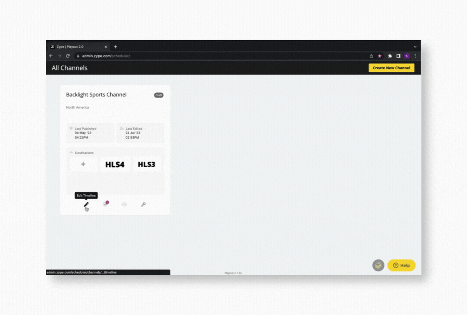 search for playout assets