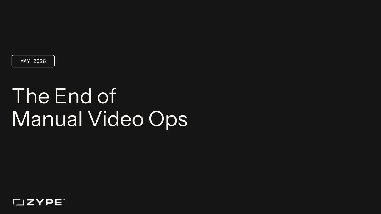 The End of Manual Video Ops webinar